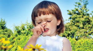 Алергія на пилок у дітей