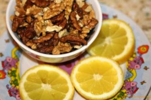горіхи і лимон - користь