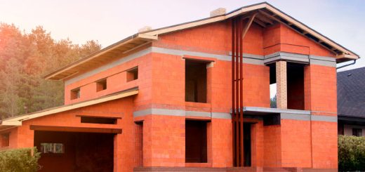 Великоформатні керамічні блоки використовуються для створення будинків
