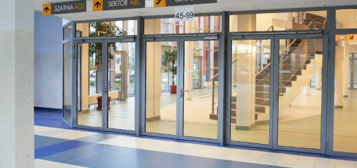 Fire-resistant glass automatic doors: how to avoid being spellbound